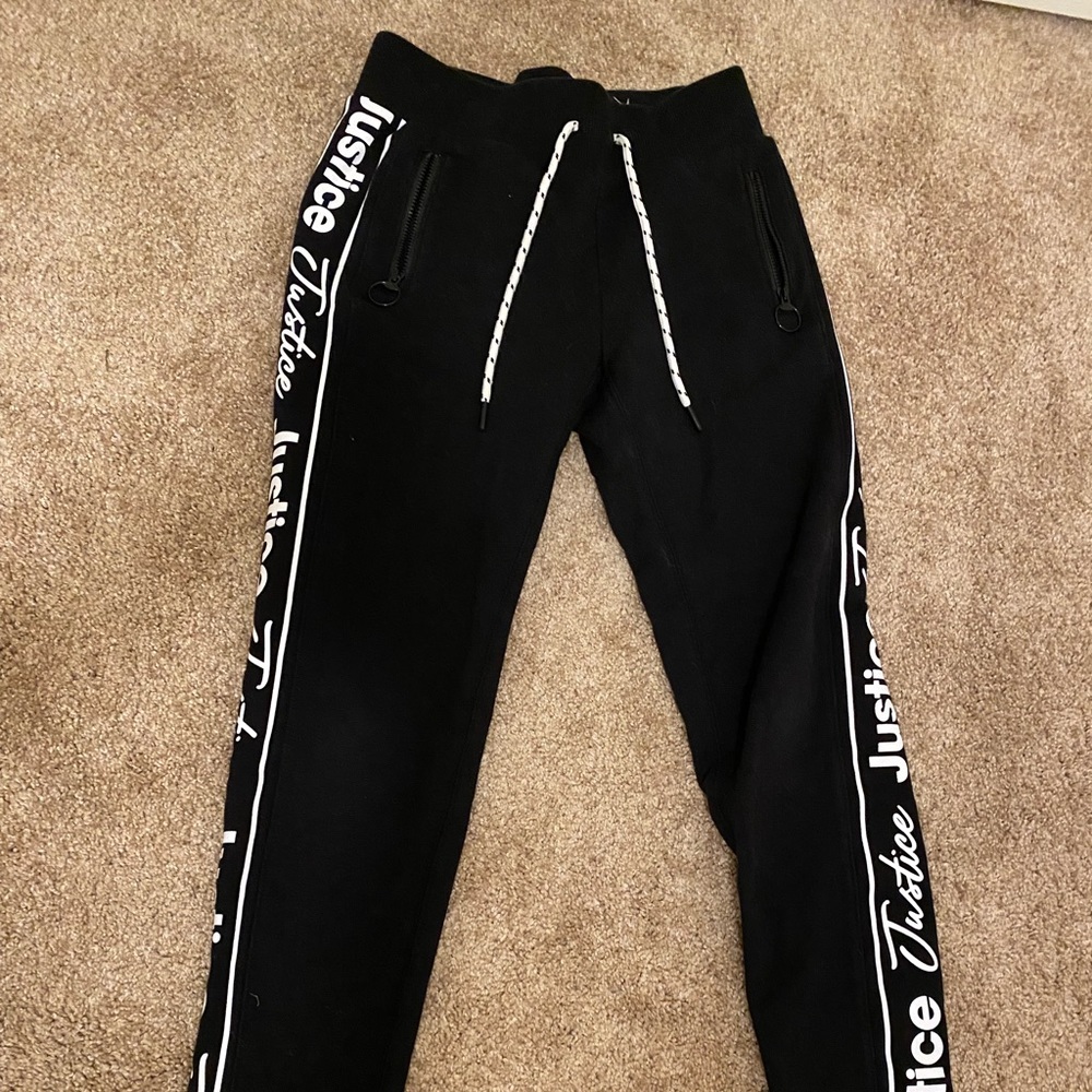 Justice girls sweatpants size 12